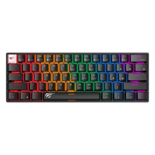 Havit KB903L vezetékes mechanikus / játék RGB billentyűzet (fekete) (QWERTY)