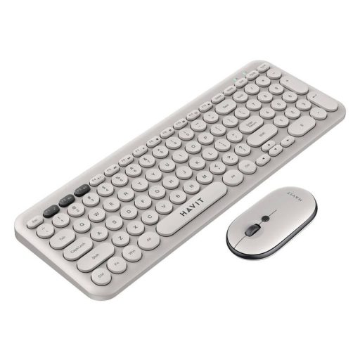 Havit KB254GCM vezeték nélküli 2 az 1-ben gaming szett billentyűzet + egér (szürke) (QWERTY)