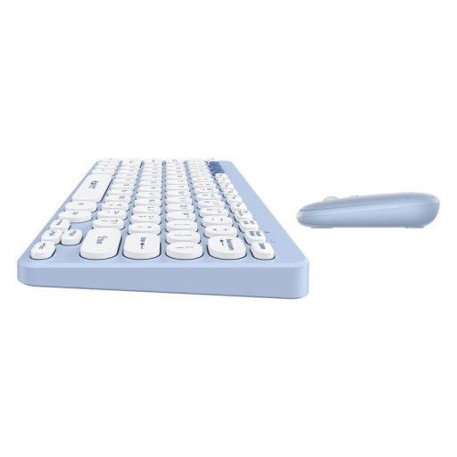 Havit KB279GCM vezeték nélküli 2 az 1-ben gaming szett billentyűzet + egér (kék) (QWERTY)