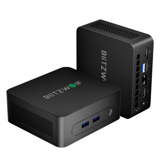 BlitzWolf BW-MPC2 Windows 11 Intel Dual Display Mini PC (fekete)