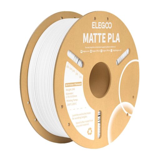 PLA matt ELEGOO filament (fehér)
