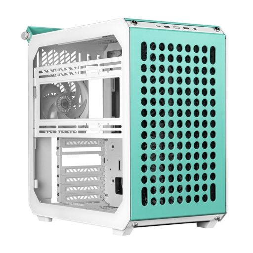 Cooler Master Qube 500 Flatpack Macaron számítógépház (zöld)