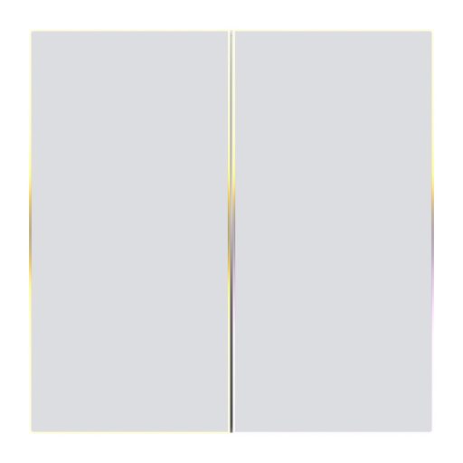 Érintéses ZigBee fénykapcsoló Avatto TS60-EU-W4 Quad TUYA (fehér).