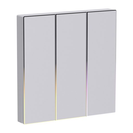 Érintéses ZigBee fénykapcsoló Avatto TS60-EU-W3 Triple TUYA (fehér).