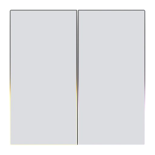 ZigBee Avatto TS60-EU-W2 Touch Light Switch Dual TUYA (fehér).