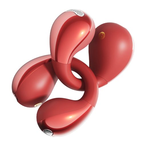 QCY Crossky Clip C30S fejhallgató (piros)