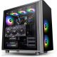 Thermaltake View 31 TG ARGB táp nélküli ablakos MT Mini Tower számítógépház fekete