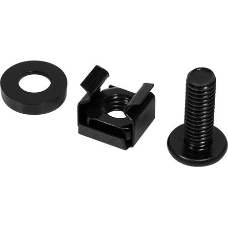 Logilink 19" Accessories: Mounting Set, 20 pcs, black