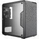 Cooler Master MasterBox Q300L táp nélküli ablakos MT Mini Tower számítógépház fekete