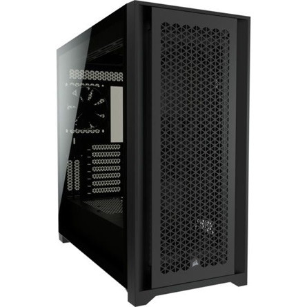 Corsair 5000D AIRFLOW Tempered Glass táp nélküli ablakos Full Tower számítógépház fekete