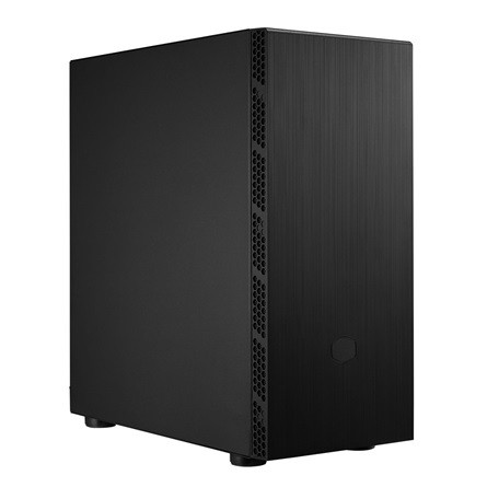 Cooler Master MasterBox MB600L V2 táp nélküli Mid Tower számítógépház fekete (without ODD; Steel)