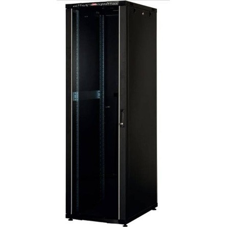 Lande CS  800x1000 42U 19" álló rack szekrény fekete