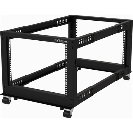 StarTech 8U OPEN FRAME RACK - 4 POST - 22-40IN ADJUSTABLE DEPTH