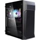 Zalman Z1 PLUS táp nélküli ablakos Mid Tower számítógépház fekete