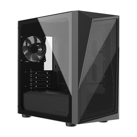 Cooler Master CMP 320L táp nélküli ablakos MT Mini Tower számítógépház fekete