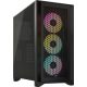 Corsair 4000D AIRFLOW táp nélküli ablakos Mid Tower számítógépház fekete