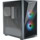 Cooler Master CMP 320 táp nélküli ablakos MT Mini Tower számítógépház fekete