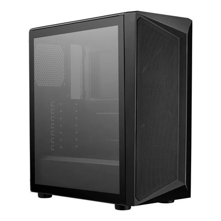 Cooler Master CMP 510 táp nélküli ablakos Mid Tower számítógépház fekete