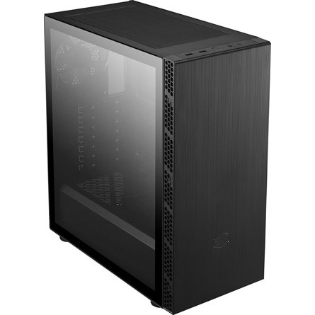 Cooler Master MasterBox 600L táp nélküli ablakos Mid Tower számítógépház szürke