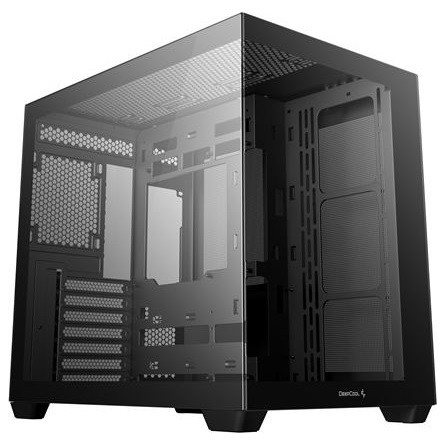 DeepCool CG530 táp nélküli ablakos Mid Tower számítógépház fekete