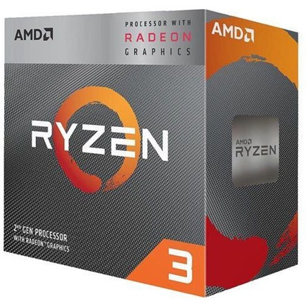 AMD Ryzen 3 3200G sAM4 BOX processzor (Wraith Stealth cooler)