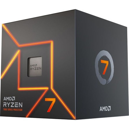 AMD Ryzen 7 8700F sAM5 BOX processzor (Wraith Stealth cooler)