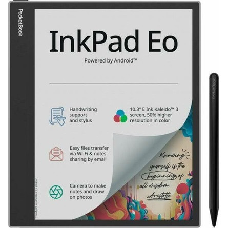 PocketBook INKPad Eo 10.3" E-Ink Kaleido 3 e-book olvasó szürke (Android 11; Mist Grey)