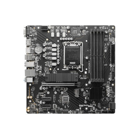 MSI PRO B760M-P desktop alaplap microATX