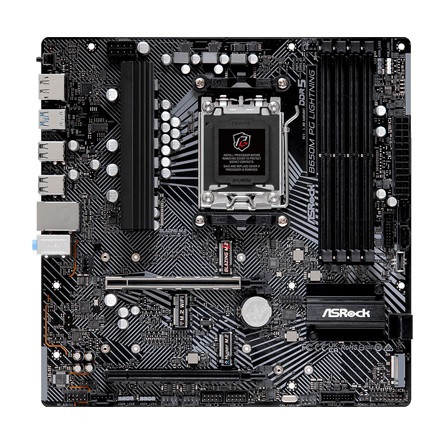 Asrock B650M Phantom Gaming Lightning desktop alaplap microATX