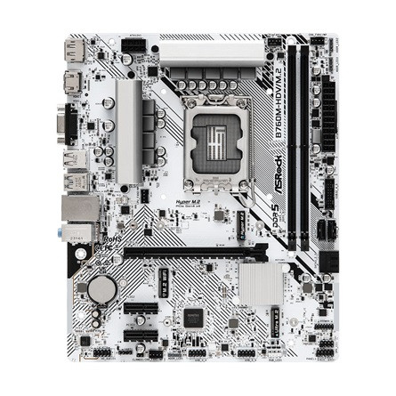 Asrock B760M-HDV/M.2 desktop alaplap microATX