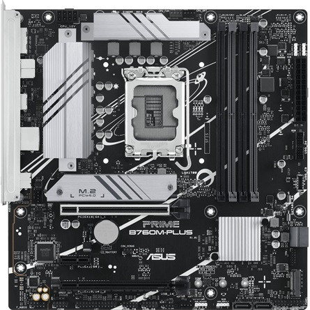 Asus PRIME B760M-PLUS desktop alaplap microATX