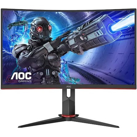 AOC C32G2ZE/BK 31.5" ívelt VA LED gaming monitor fekete 240Hz FreeSync Premium