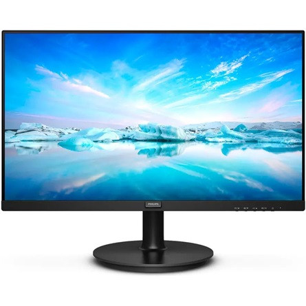 Philips 242V8LA 23.8" VA LED monitor fekete 75Hz