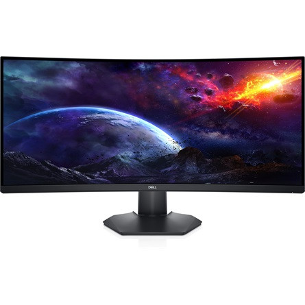 Dell S3422DWG 34" ívelt VA LED gaming monitor fekete 100Hz FreeSync Premium