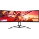 AOC AOC AGON AG493UCX2 48.8" ívelt VA LED gaming monitor fekete 165Hz FreeSync Premium Pro 48.8" ívelt VA LED gaming mon