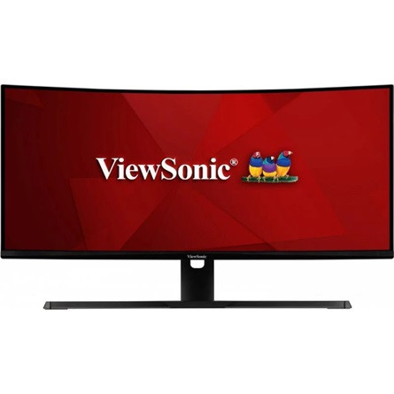 ViewSonic VX3418-2KPC 34" ívelt VA LED gaming monitor fekete 144Hz