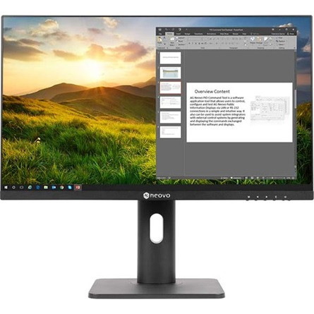 AG Neovo LH-2402 23.8" VA LED monitor fekete 75Hz