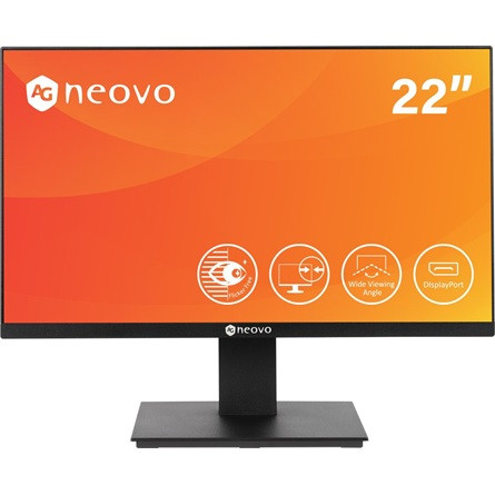 AG Neovo LA-2202 21.5" VA LED monitor fekete 75Hz