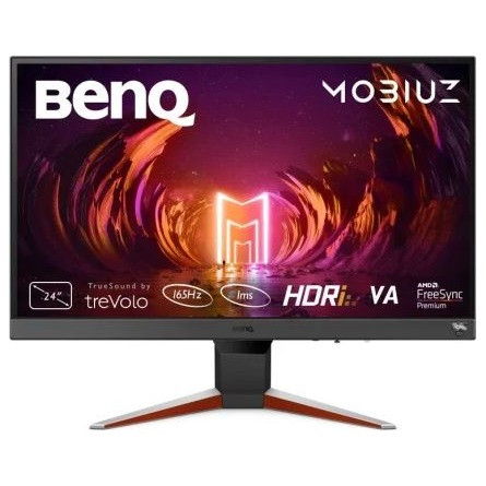 Benq EX240N MOBIUZ 23.8" VA LED gaming monitor fekete-piros 165Hz FreeSync Premium