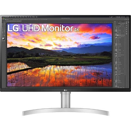 LG 32UN650P-W 31.5" IPS LED monitor fehér-ezüst FreeSync