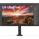 LG 32UN880P-B UltraFine Ergo 31.5" IPS LED monitor fekete FreeSync (USB-C: 60W)