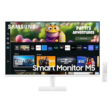 Samsung M5 32" VA LED smart monitor fehér