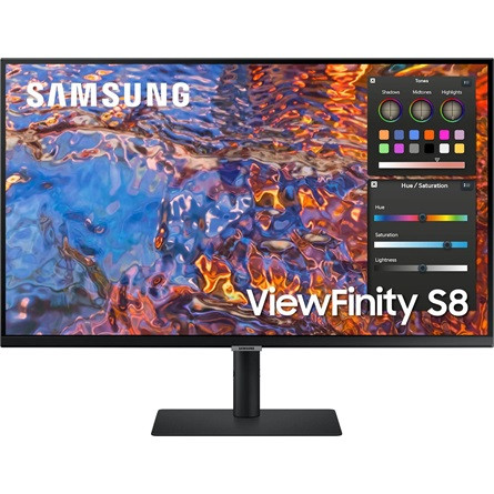 Samsung ViewFinity S80PB S32B800PXP 32" IPS LED monitor fekete (USB-C: 90W)