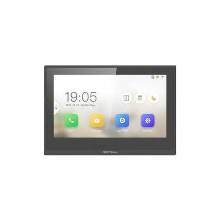 HikVision KH6 7" touchscreen LED kaputelefon monitor fekete