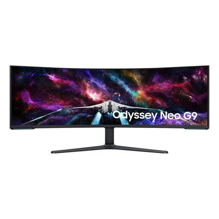 Samsung Odyssey Neo G9 G95NC 57" ívelt Quantum Dot VA MiniLED gaming monitor fehér-fekete 240Hz FreeSync Premium Pro