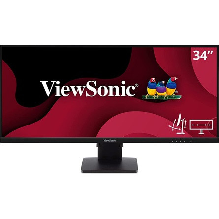 ViewSonic VA3456-mhdj 34.1" IPS LED monitor fekete 75Hz FreeSync