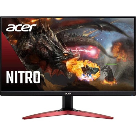 Acer Nitro KG242YEbmiix 23.8" IPS LED gaming monitor fekete-piros 100Hz FreeSync