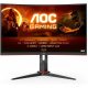 AOC Agon CQ27G2S 27" ívelt VA LED gaming monitor fekete-piros 144Hz FreeSync Premium