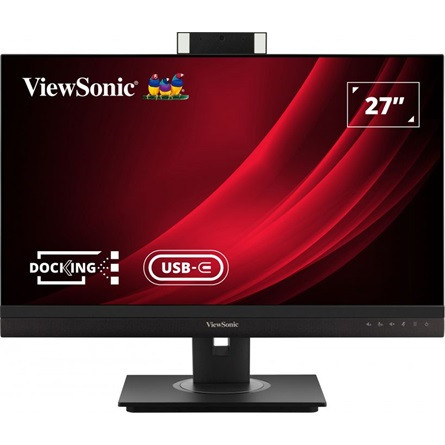 ViewSonic VG2756V-2K 27" IPS LED monitor fekete (webcam: 5MP)