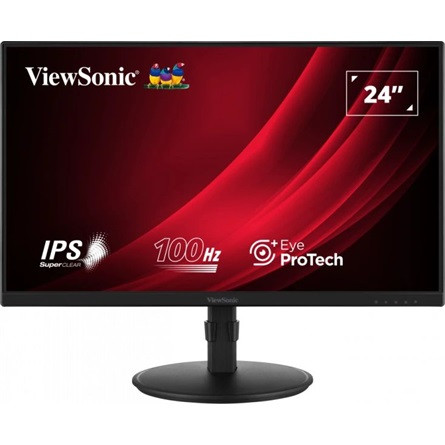 ViewSonic VG2408a-mhd 23.8" IPS LED monitor fekete 100Hz